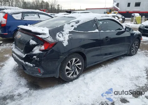 2016 Honda Civic Lx из США, поврежденный, VIN 2HGFC4B50GH301859